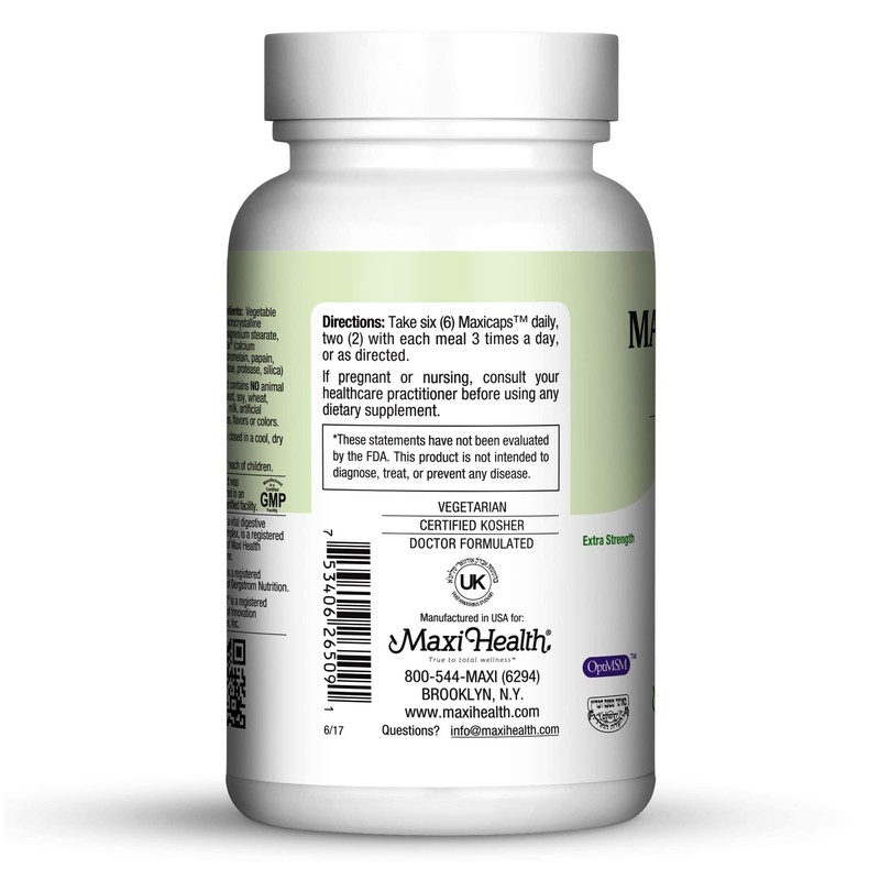 Maxi Health Allergy Support Vitamin C with MSM Sinus &