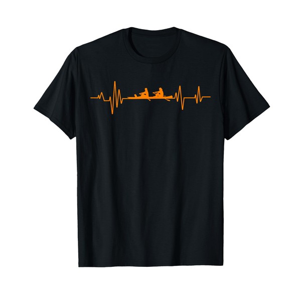 Funny Rowing Crew Gift | Cute Heartbeat Rowers Men Women