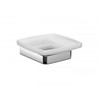 Emco Trend 023000100 Soap Dish (Satin Crystal Glass with Chrome