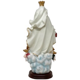 Nuestra Señora Virgen Del Carmen 12" Patrona Del Mar Y Fuerzas Armadas Our Lady of Mount Carmel