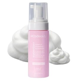 MCoBeauty - 에브리데이 젠틀 포밍 클렌저 - 진정 효과가 있는 식물성 성분이 함유된 경량 페이스 워시 - 메이크업, 먼지 및 불순물 제거 - , 크루얼티프리 스킨 케어 MCoBeauty Everyday Gentle Foaming Cleanser - Lightweight Face Wash with Soothing Plant-Based Ingredients - Removes Makeup, Dirt, and Impurities - Cruelty-F