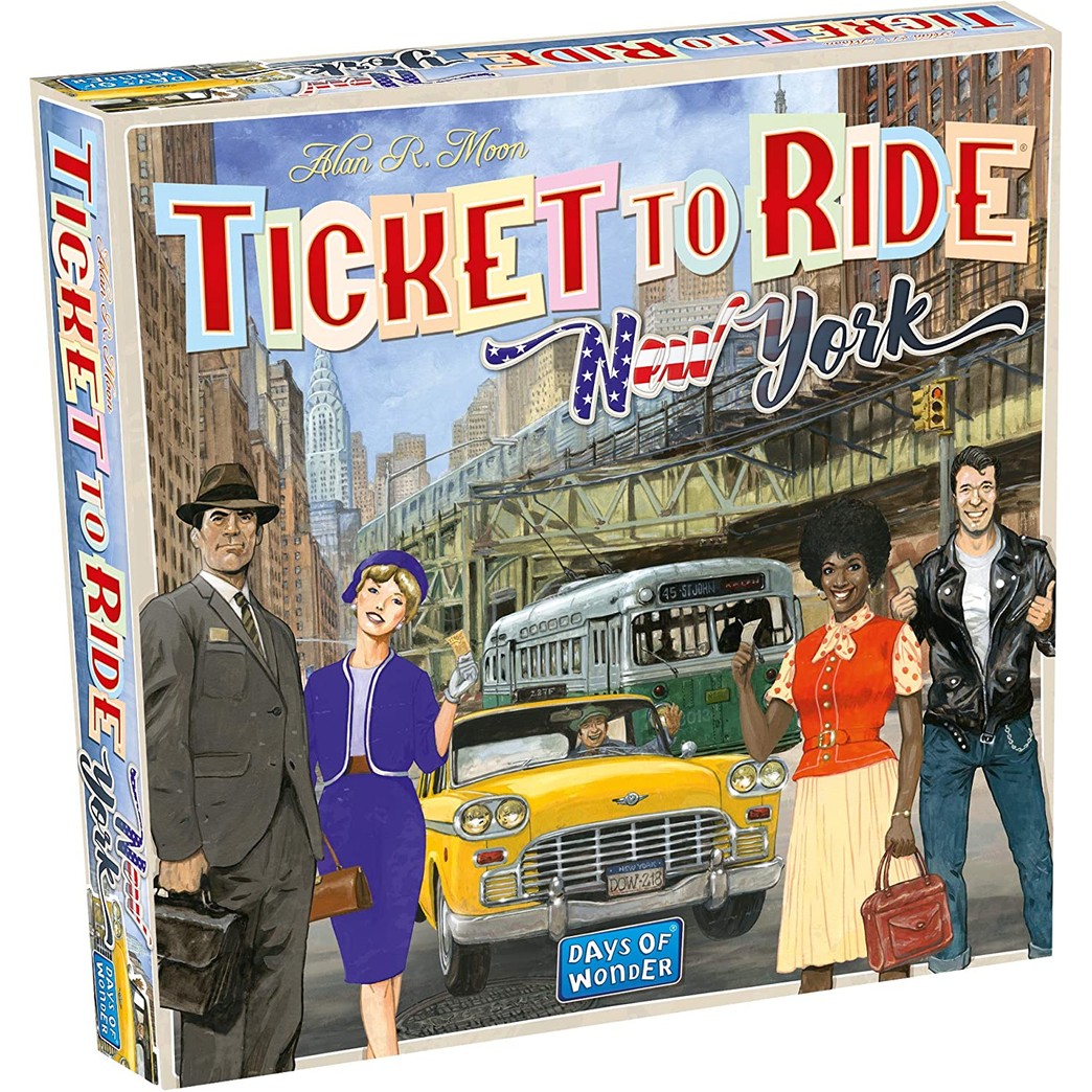 Days of Wonder DOW720060 Ticket to Ride New York, Multicolour