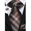 Hi-Tie Men Ties Bowtie Set Silk Necktie Bow Tie Pocket
