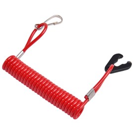 SPEEDWOX Kill Switch Lanyard Replacement Motor Boat Safety Kill Stop Switch Connector Lanyard Compatible with Yamaha Mercury Tohatsu Mercruiser Marine Engine Motor