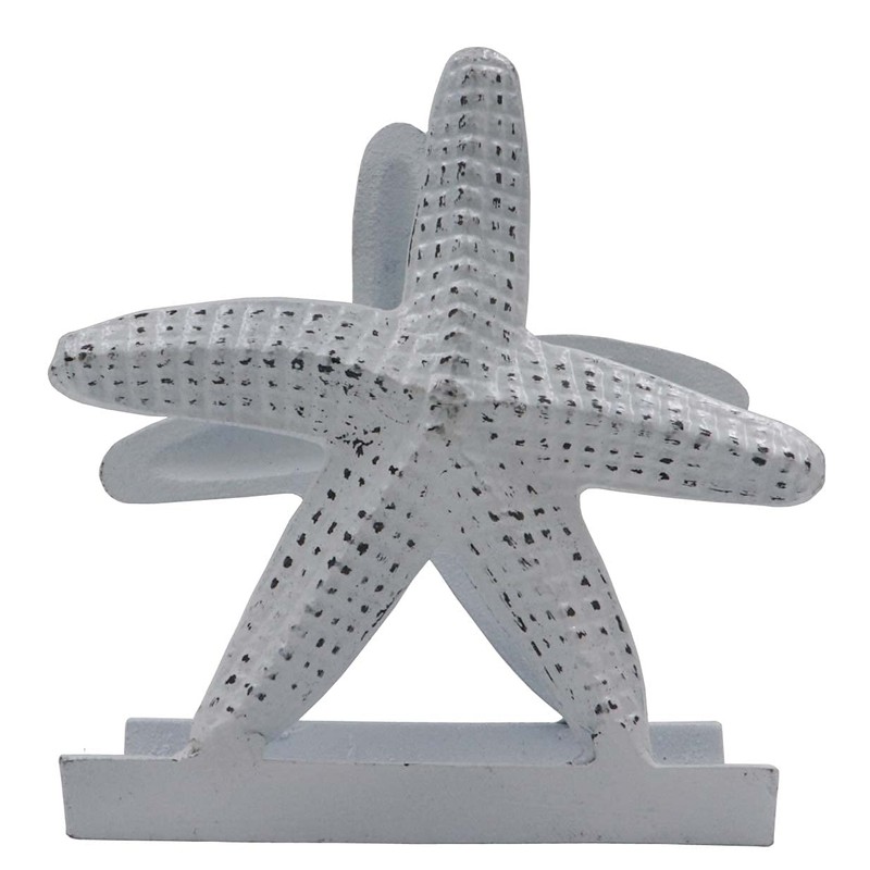 Nautical Starfish Lunch/Dinner/Metal Napkin Holder/Kitchen Napkin/Beverage Cocktail/Ocean/Coastal By The Metal