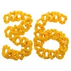 36 Pcs Solid Hair Scrunchies - Yellow