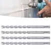 4Pcs Hammer Rock Drill Bit Sturdy Durable Efficient Convenient Round