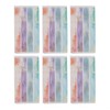 24pcs Bathroom Non Slip Strips Colorful Firm Sticking Waterproof Rubber