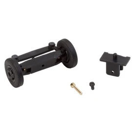 Faller 163011 Front Axle Fully Assembled for Vintage Truck (with Wheels) Model Kit Accessories Multi-Coloured