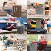 Waterproof Laundry Hamper Collapsible Laundry Basket Leather Handle Laundry Bag
