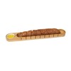 Lipper International 8251 Bamboo Wood French Bread Board with Ceramic