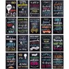 Juvale 20-Pack 13x19 in Motivational Classroom Posters - Chalkboard-Style Wall