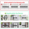 Antimbee 3 Pack Suction Cup Hooks, Clear Suction Cup Hanger,