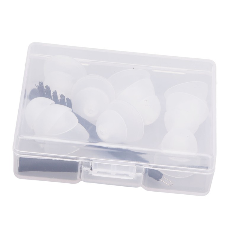 Silicone Hearing Amplifier Dome Earplug Set Professional Hearing Amplifier Cleaning