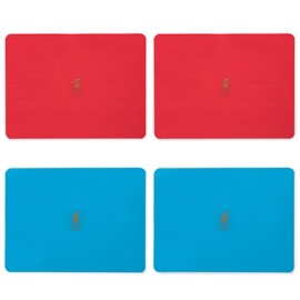 Yellow Mountain Imports Mahjong Tile Mixer Combo – 4 Manual Shufflers (2 Red and 2 Blue)