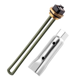 2 Pack 520900 RV Water Heater Element & Dual Hex Wrench Removal Tool Kit,1440W 120V Electric Hot Water Heater Element Replacement Parts for 520789 232794 Suburban RV SW Series