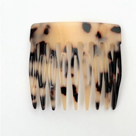 Acetate Side Hair Comb, Anti-Static Wear-Resistant Side Clips, Gentle Hair Care, Easy to Clean, Strong Conditioning, Pocket Size, Portable Hair Accessory, Women, Travel