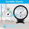 Small Thermo-Hygrometer | Temperature Humidity Mechanical Gauge 2-in-1 | Indoor