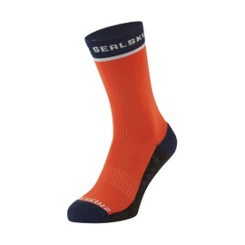 SEALSKINZ | Foxley | Unisex Mid Length Multi Activity Socks | Everyday Toe Cushioned Socks | Polycolon Withdraws Perspiration