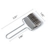 Stainless Steel Noodle Cutter,Noodle Lattice Roller Pasta Spaghetti Maker Kitchen