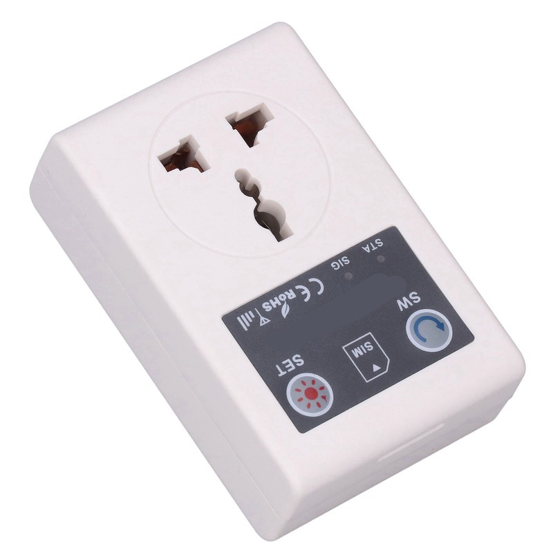 10A Smart Outlet Plug Wireless Power Socket Mobile GSM Phone