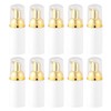 Bopfimer 10PCS 30ML Plastic Foam Pump Dispenser Bottle,Soap Mousses Liquid