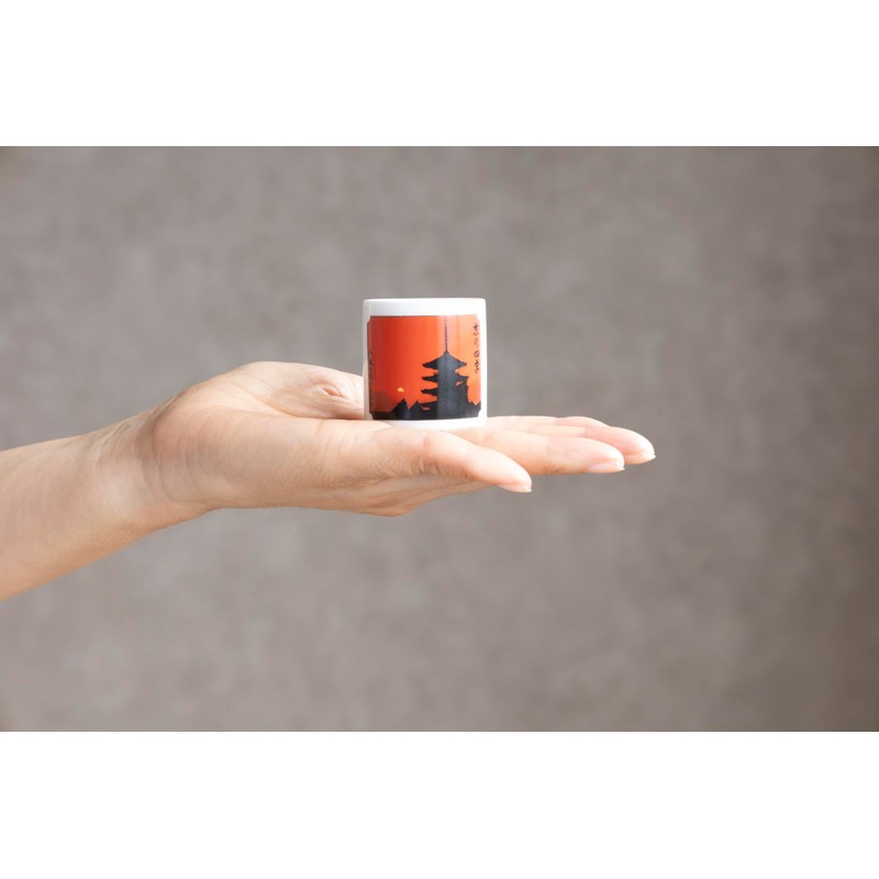 ＯＲＡＮＧＥ　ＡＰＲＯＮ Mino Ceramic Sake Cups [Made in Japan/Set of 5]: