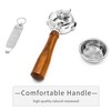 NEOUZA 58mm Espresso Portafilter Compatible with E61 Coffee Machine,Non-pressurized Basket,Single