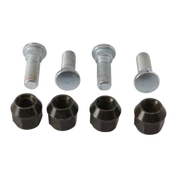 All Balls Racing Wheel Stud and Nut Kit 85-1005 Compatible With/Replacement For Yamaha YFM600 Grizzly 1998-2001, YFM660 Grizzly 2002-2008