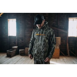 Muddy Outdoors Men's TRX Performance Hoodie Mossy Oak Bottomland XL