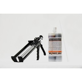 Roklin Systems Inc. Polyflex DS Concrete & Asphalt Crack Repair (21 Ounce, Black)