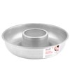 HABI Aluminium Savarin Mould, Grey, 32 x 32 x 8