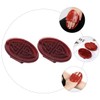 TOVINANNA 2pcs Body Massage Comb Tool Ergonomic Meridian Brush for