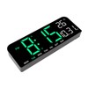 Digital Alarm Clock Large LED Display Desk Wall Clock with