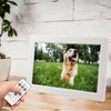 10in Digital Photo Frame White Human Body Induction HD Electronic