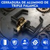 2pzas Chapas Puertas De Aluminio Y Madera Izquierda/derecha