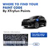 XTryfun 6X4 Nori Green Touch Up Paint Compatible with Lexus,