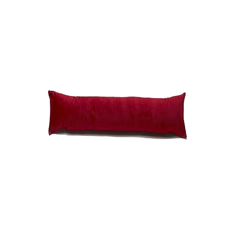 Classic Home Store Burgundy Velvet Draught Excluder Narrow Boat Caravan