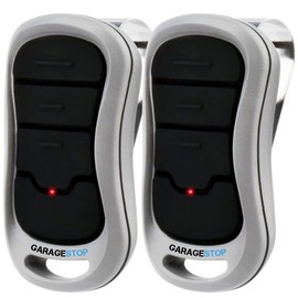 2X for Genie Intellicode Garage Door Remote, G3T-BX G3T-R 3-Button Genie Garage Door Opener Remote Replacement, Auto-Seek Dual Frequency (1997 to Present)