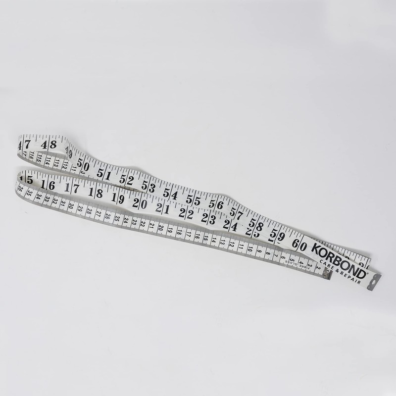 Korbond Tape Measure-110140, White, Set of 1