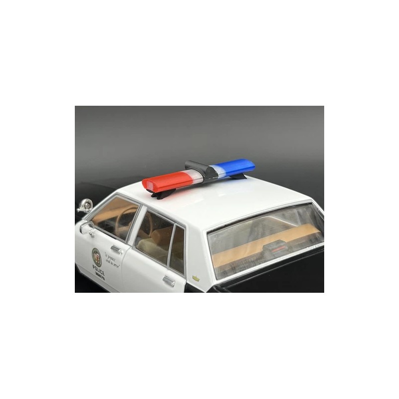 LED Ready Lightbar 1/18 LED Ready Jetsonic Lightbar Blue Clear