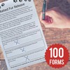 Matted Fur Release Forms for Dog Grooming Salons (Pad of