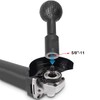 2 Pcs Sphere Rotary Burr with 5/8-11 Threads for 4