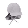 Sterntaler Children's Peaked Cap with Neck Protection, Ties and Hidden
