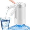 5 Gallon Water Bottle Pump - Foldable Spout, Portable Electric