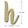 Gold Glitter Happy 4th Anniversary Banner Backdrop, 4th Wedding Anniversary