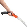 A.M. Leonard Tri-Edge Folding Pruning Saw, 9-1/2-inch Curved Blade