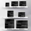 Graviers Design Door Sign V2A Stainless Steel 230 x 230