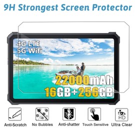 [2 Pack] Screen Protector for Blackview Active 8 pro,HD Scratch Resistant Sensitive No Bubbles Touch Sensitive PET Screen Protector,Transparent