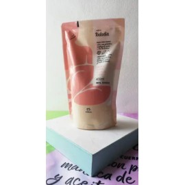 Repuesto De Crema Corporal Hidratante Y Nutritiva Natura Tododia Nuez Pecán Y Cacao X 400 Ml